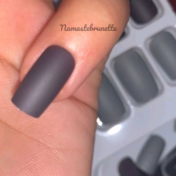 2/$16 Gray Ombre Coffin Press On Nails - Picture 9 of 12
